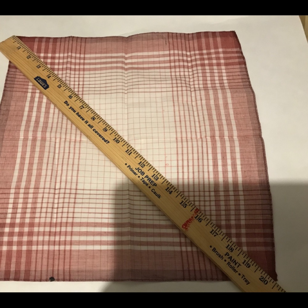 5 Mens Handkerchiefs! "The Dapper Choice!" Plaid - Picture 10 of 10
